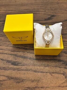 Invicta Two-Tone Wildflower Watch